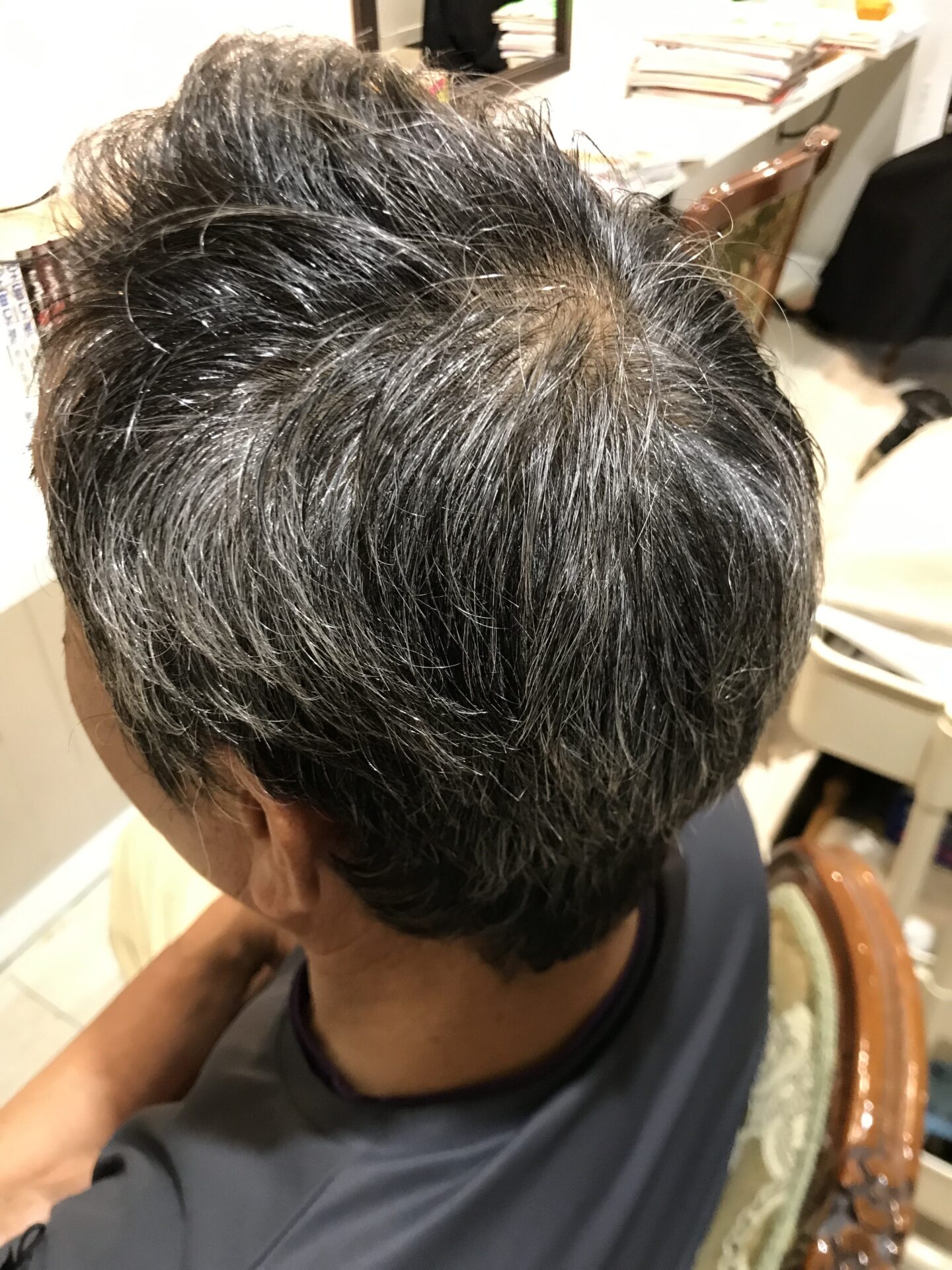 メンズビゲンワンプッシュ6aアッシュブラウンは白髪多めの40 50代の男性におすすめ 髪トレブログ